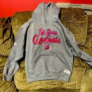 #111 Stitches St. Louis Cardinals boys hoodie